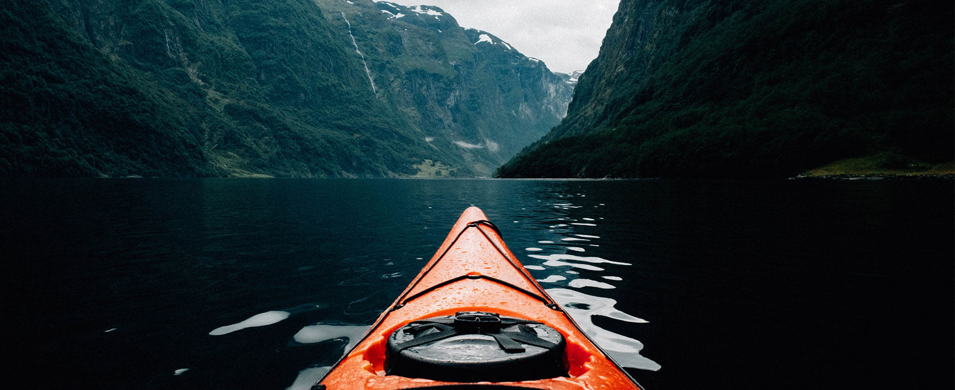 Kayaking in European River