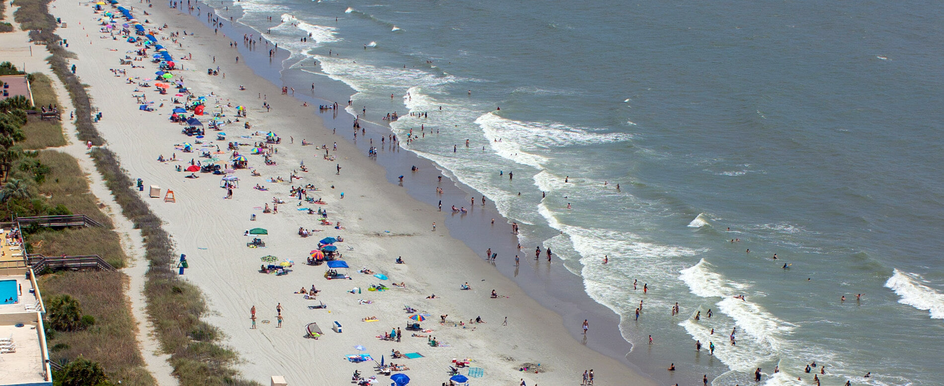 Paddle boarding in Myrtle Beach