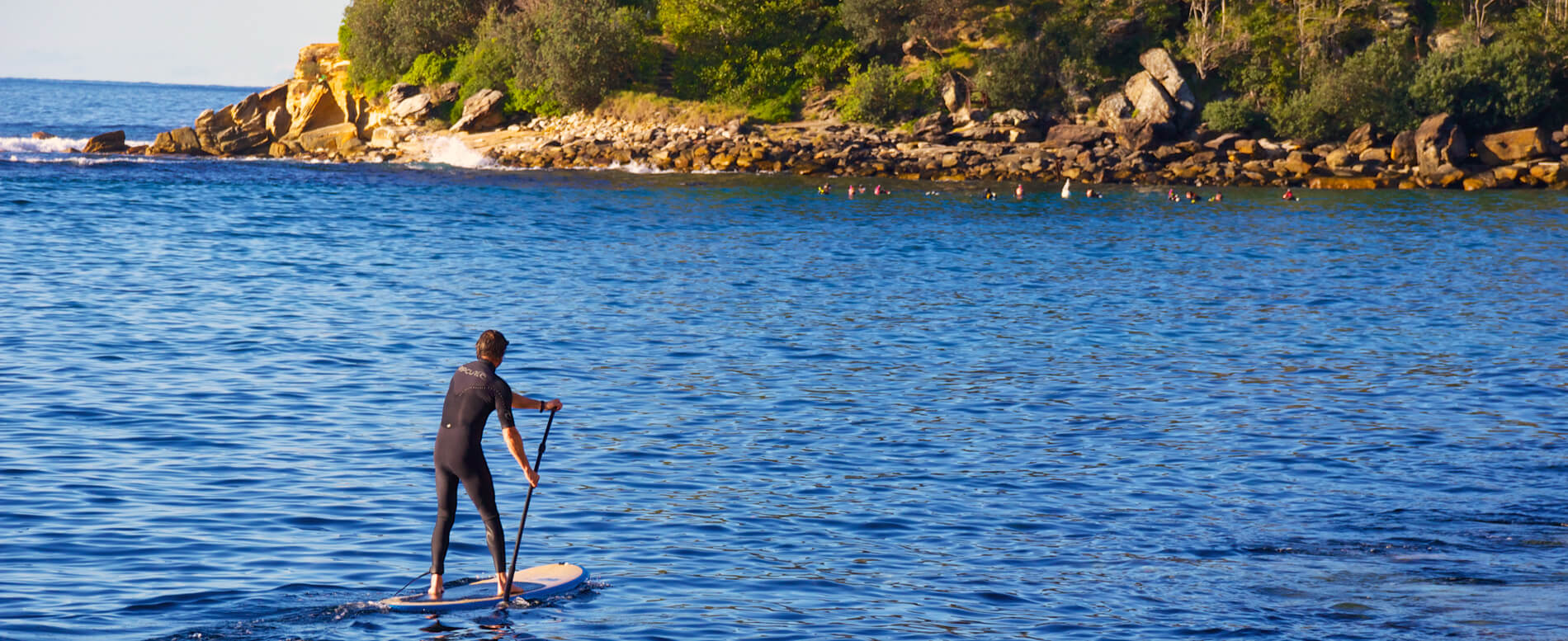 Paddle boarding in New Hampshire