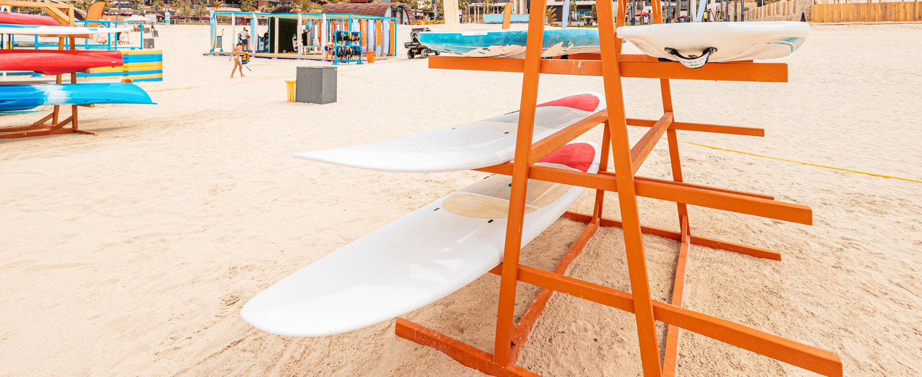 Stand up paddle board dock storage racks