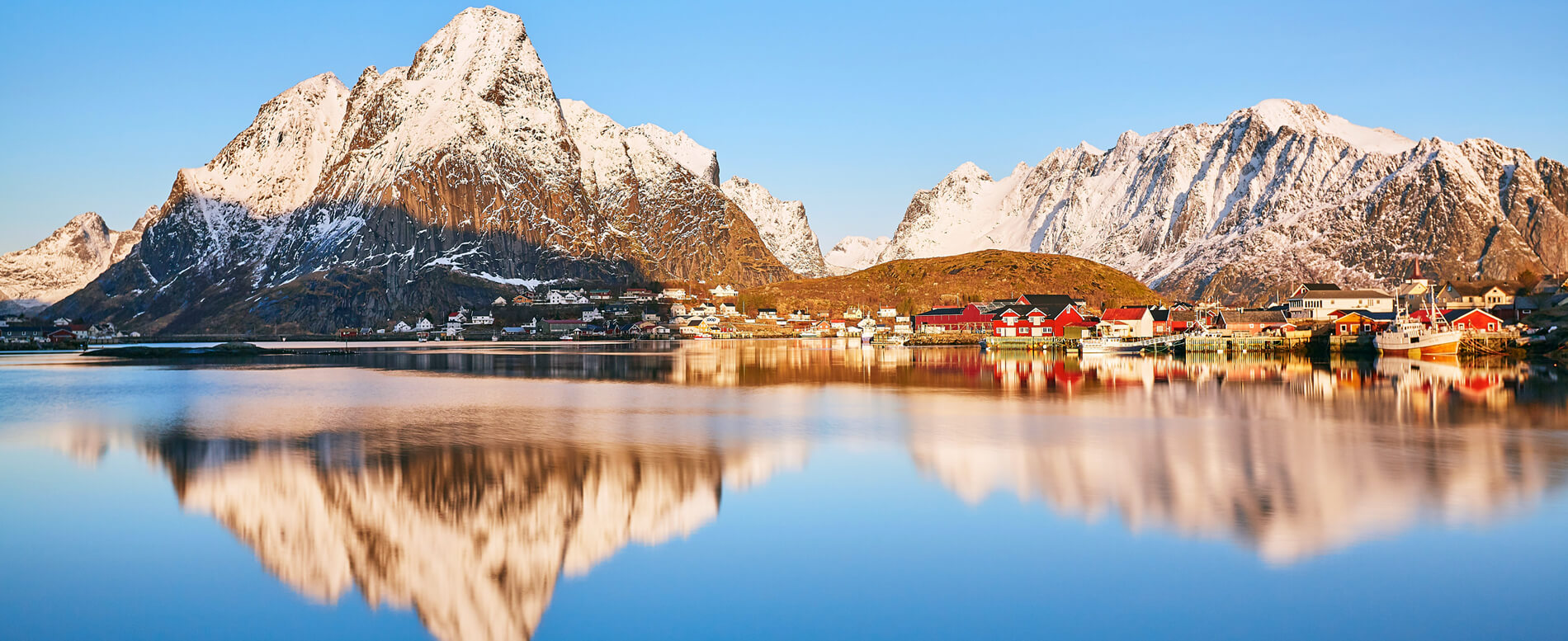 Paddle boarding in Norway