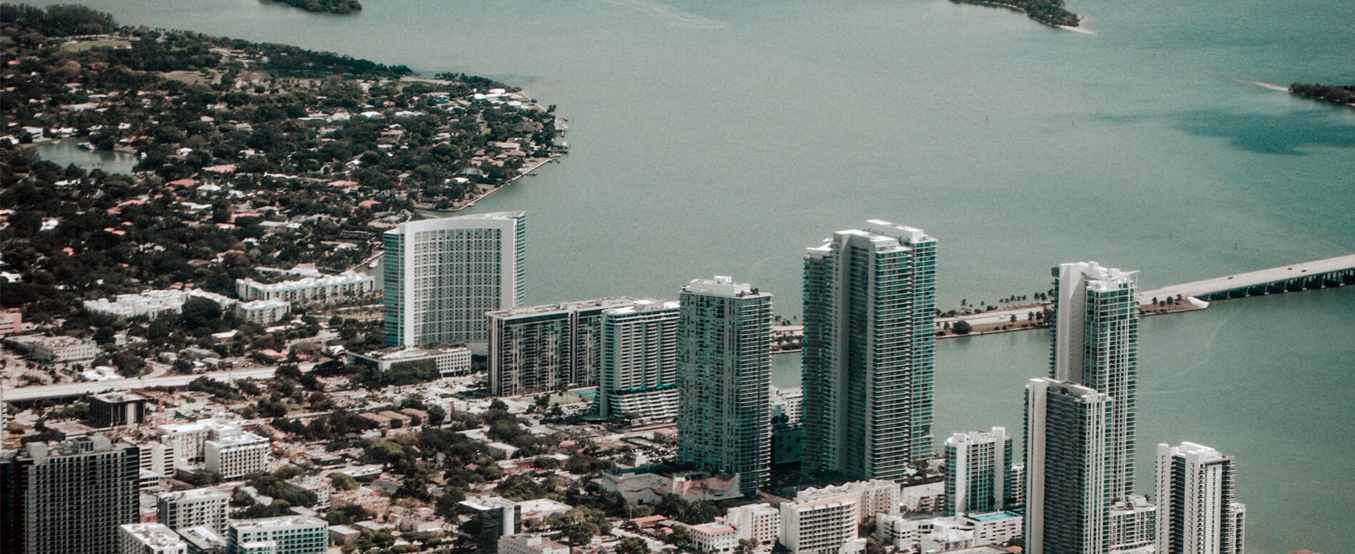 Aerial view of Fort Lauderdale