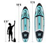 10'6 / 11'6 AIR Inflatable Stand Up Paddle Board