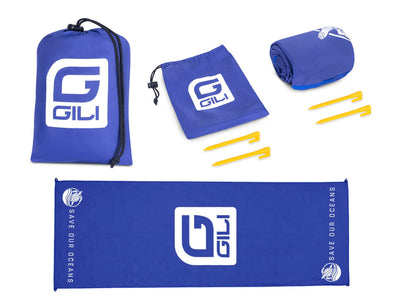 GILI Landing Mat in Blue complete set