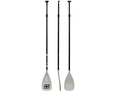 GILI SUP fiberglass travel paddle 3-piece gray