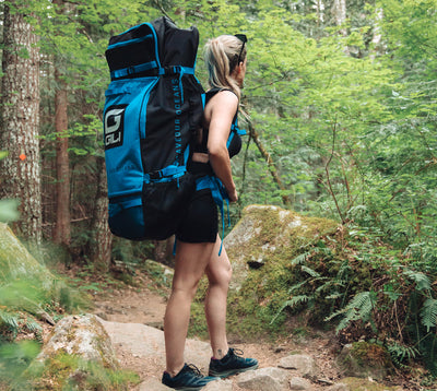 GILI Inflatable SUP backpack in Dark Blue