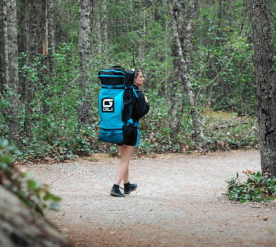 GILI Inflatable SUP backpack in Dark Blue