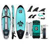 GILI 11'6 Meno inflatable paddle board package in Teal