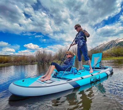 GILI 12' Manta Blue inflatable paddle board