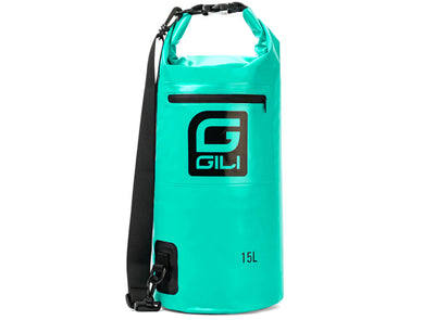 GILI Waterproof Roll-Top Dry Bag teal