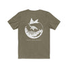 Save Our Reefs Unisex Short Sleeve Tee brown back