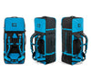 GILI inflatable paddle board backpack in Blue with fin pockets