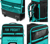 GILI Meno Series Rolling iSUP Backpack with Fin Pocket Teal