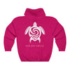 Save Our Turtles Hooded Sweatshirt/Hoodie pink back