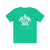 Save Our Turtles Unisex Short Sleeve Tee bright green back