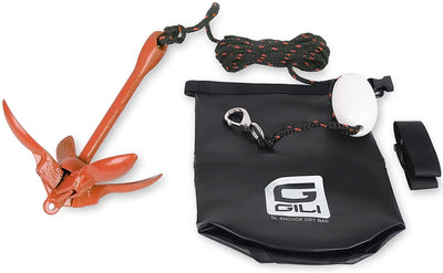 GILI Kayak Paddle Board Anchor Kit in Orange