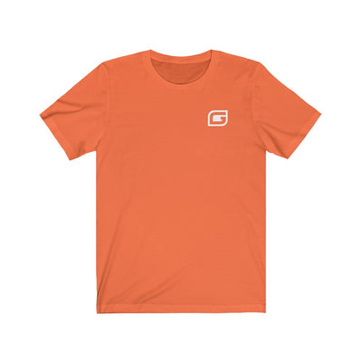 Save Our Turtles Unisex Short Sleeve Tee orange front