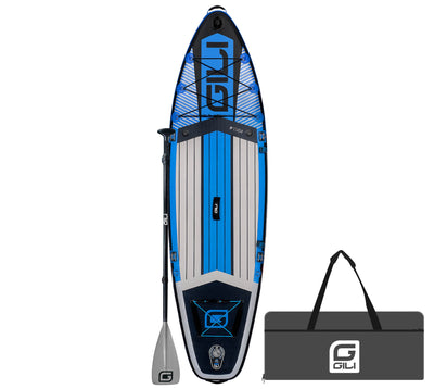 GILI 9' Cuda inflatable paddle board package in Blue