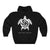 Save Our Turtles Hooded Sweatshirt/Hoodie black back