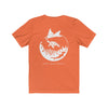 Save Our Reefs Unisex Short Sleeve Tee orange back