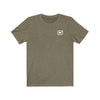 Save Our Reefs Unisex Short Sleeve Tee brown front