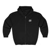 Save Our Turtles Full Zip Hooded Sweatshirt black front