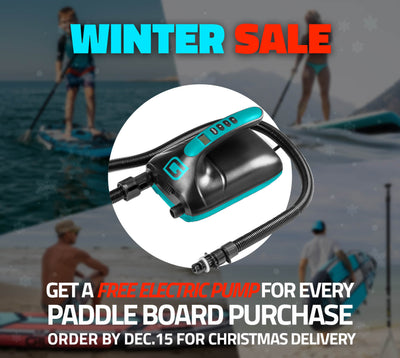 GILI Sports winter sale free electric pump