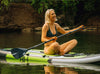 Full Carbon SUP Paddle in Action on our Mako SUP