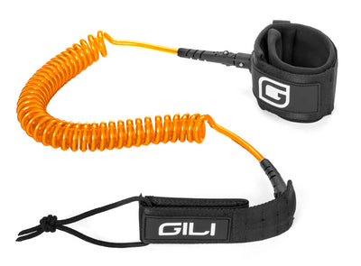 GILI 8' Paddle board ankle leash Orange