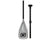 GILI SUP aluminum travel paddle Gray