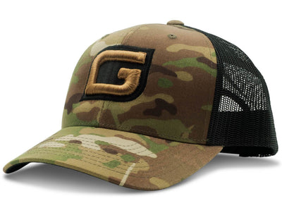 GILI Camo Premium Snapback Multicam with Matching Logo